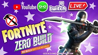 FORTNITE SQUADS Battle Royale - No Build w/ Team G+G