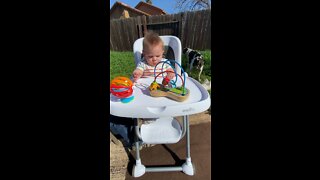 Kiddo enjoys outdoors