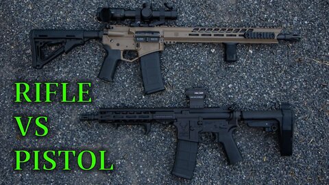 AR15 Pistol VS AR15 Rifle (Pros and Cons)