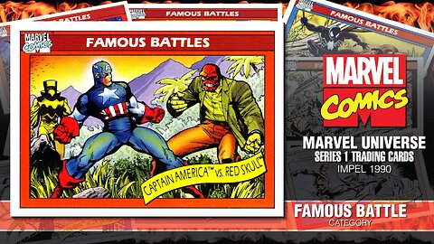 Marvel Famous Battle: Captain America vs Red Skull!
