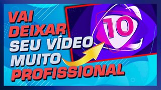 CANAL DARK DE TOP 10 ESSE ELEMENTO VAI DEIXAR SEU VÍDEO MAIS PROFISSIONAL