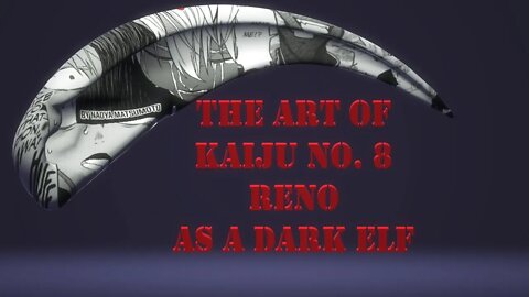 The Art Of Kaiju No. 8 Reno as a Dark Elf and the Distinct Flavor of Science Fiction Shonen Art