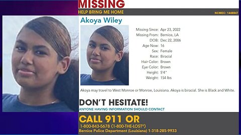 Missing Anniversary | 04/23/22 | Akoya Wiley