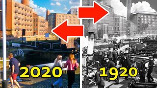 THEN & NOW - Leeds City Riverside