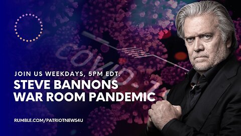 COMMERCIAL FREE REPLAY: Steve Bannon's War Room Pandemic hr.3 | 04-13-2023