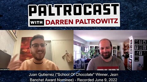 Chef Juan Gutierrez interview with Darren Paltrowitz