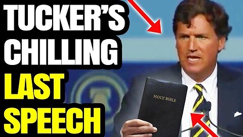 Tucker Carlson’s Chilling Last Public Speech Before Leaving Fox News | ‘This Is Evil!’ | Room ERUPTS
