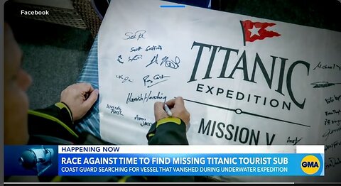 NEWS FLASH!!! Titanic Expedition Mission V (missing submarine, something fishy?) + mor (P1/5