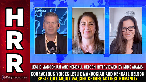 COURAGEOUS VOICES Leslie Manookian and Kendall Nelson speak out...