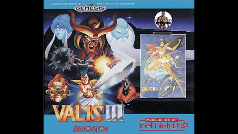 Fazares Unboxing VALIS III SEGA MEGA DRIVE RETRO-BIT (ITA)