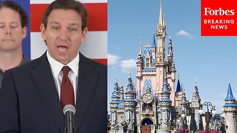 JUST IN: DeSantis Ends 'Corporate Kingdom' And Takes Control Of Disney World’s Special District