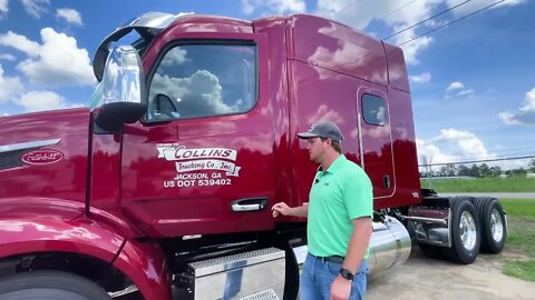 Brand NEW 2023 Peterbilt tour! | Collins Trucking Co.
