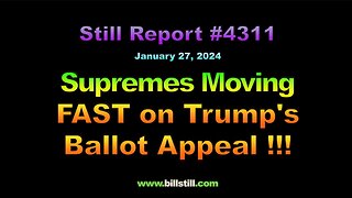 Supremes Moving Fast on Trump Ballot Appeal !!! 4311