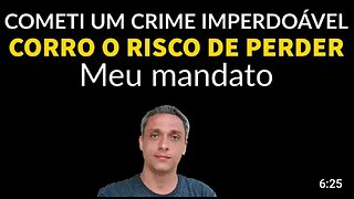 Mais uma vez o meu mandato está em risco. Cometi um "crime" imperdoável"- by Gustavo Gayer