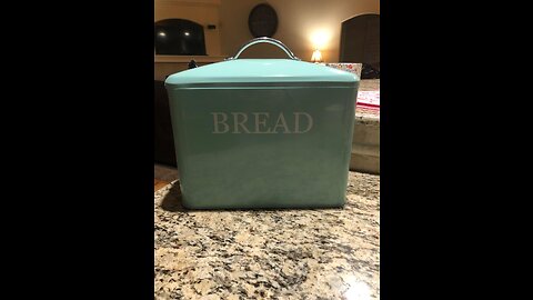 Extra Large Bread Box Teal - Bread Boxes For Kitchen Counter Holds 2+ Loaves For All Your Bread...