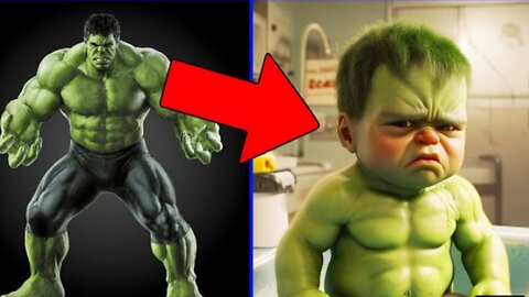 Superheroes to babies || All Characters ( Marvel and DC)