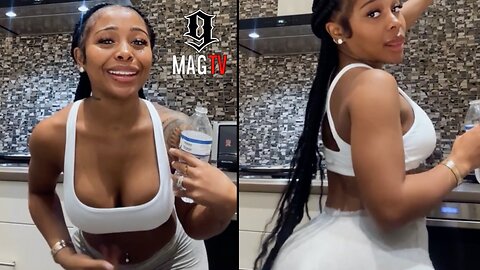 Jayda Cheaves Attempts Tyla's "Water" Challenge! 💦