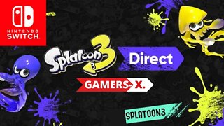⚠️[ATENÇÃO] Splatoon 3 - Direct 2022 | Nintendo Switch