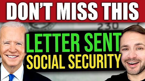 Social Security Letter Sent… DON’T MISS IT (SSI SSDI SS VA SSA 2024 COLA) 3-16-2024