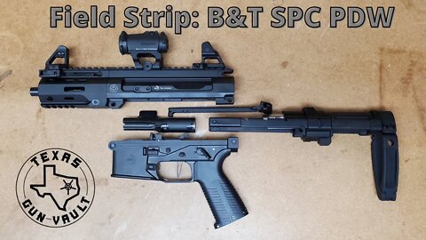 Field Strip: B&T SPC PDW Pistol