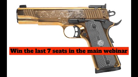 EAA CORP MC1911 MATCH LUX 45 ACP MINI #3 for the last 7 seats in the main webinar