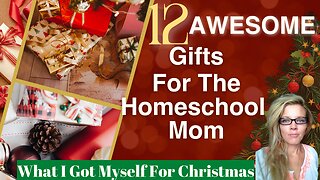 What I Bought Myself For Christmas, Homeschool Mom Gifts She Will LOVE Amazon Haul