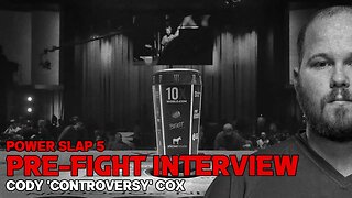 Power Slap 5 Pre-Fight Interview Cody Cox