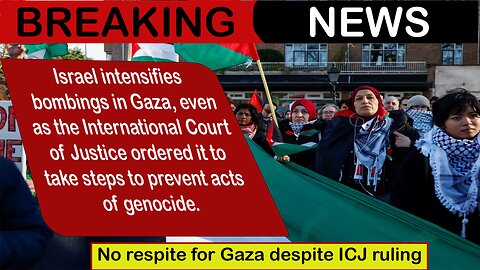Gaza Latest News: Israeli strike on Rafah: ICJ has ordered Israel: World Scope News Network: