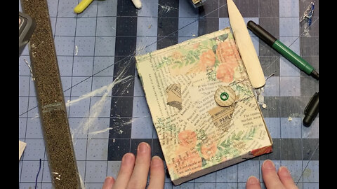 Episode 165 - Junk Journal with Daffodils Galleria - A Book from a Box! - Pt. 6