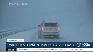 Intense winter storm hits the East Coast