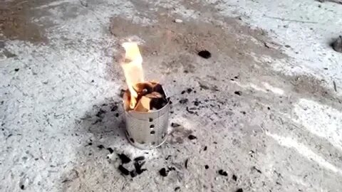 Wood stoves for the homeless guy.
