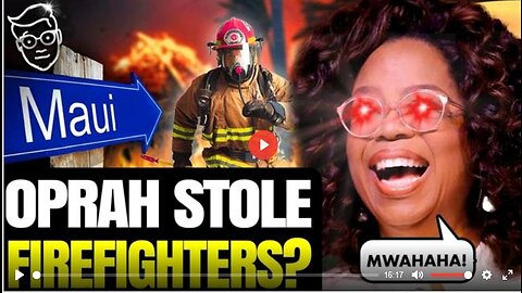 OPRAH USED FIREFIGHTERS TO PROTECT HER MASSIVE MANSION DURING MAUI FIRE🔥WHISTLEBLOWER SILENCED🚨👀