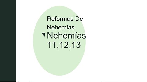 Reformas De Nehemias