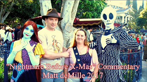 Matt deMille Movie Commentary #99: The Nightmare Before Christmas (Scarlet version)
