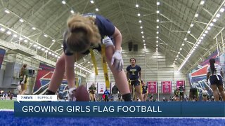 Girls flag football is a growing sport at school across not just Western New York but the Country. Some Buffalo Bills players say the game of football should be for everyone.