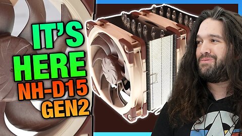 Noctua Finally Did It | NH-D15 G2 Launching, Thermosiphon, & Fans | Gamers Nexus