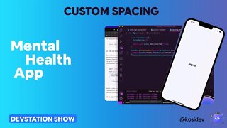 Add Custom widget Spacing | flutter app shorts | flutter tutorial