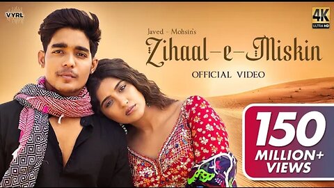 Zihaal e Miskin (Video) Javed-Mohsin | Vishal Mishra, Shreya Ghoshal | Rohit Z, Nimrit A | Kunal V