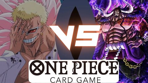 Doflamingo [Blue] VS Kaido [Purple] OPTCG BATTLE | One Piece Card Game Battle OP01