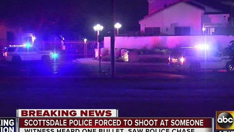 Scottsdale police investigating officer involved shooting at park