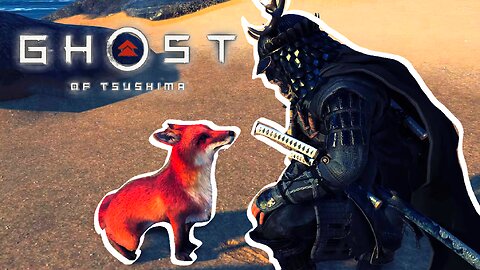 petting a fox in ghost of tsushima | PS5