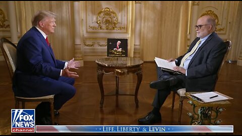 Former President Trump's Interview With Fox News' Life Liberty & Levin Show (FULL_