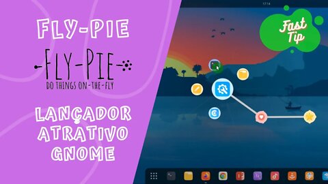 Fly-Pie - Novo Lançador para Gnome