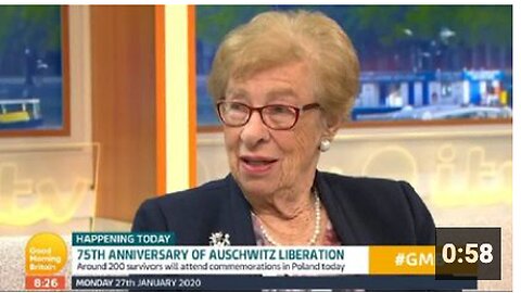 Anne Frank's step-sister tells Piers Morgan the Auschwitz liberation photos are fake