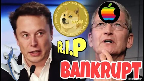 Elon Musk PUTTING APPLE OUT OF BUSINESS as Dogecoin BLASTS OFF!!! ⚠️