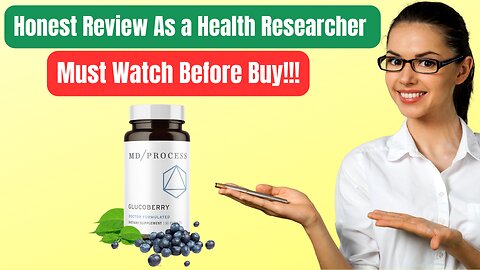 GlucoBerry Reviews : A Natural Blood Sugar Supplement Reviews (Watch Now)