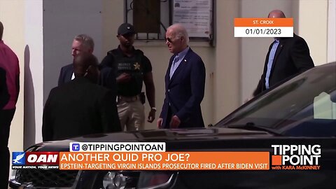 Tipping Point - Epstein-targeting Virgin Islands Prosecutor Fired After Biden Visit