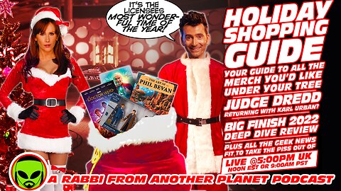 LIVE@5: Doctor Who Holiday Merch Guide!!!