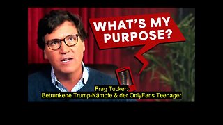 Frag Tucker: Betrunkene Trump-Kämpfe & der OnlyFans Teenager (automatische Untertitel)