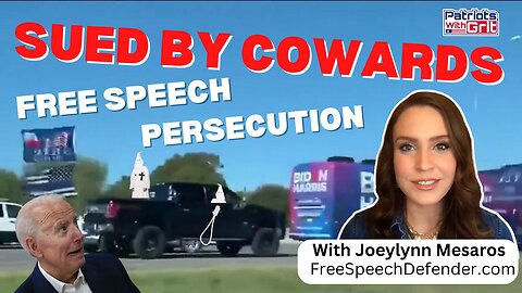 Sued By Federal Government Cowards | Free Speech Persecution | Joeylynn Mesaros